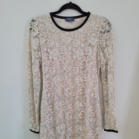 Gryphon Long sleeve lace dress Size M - Picture 4 of 16